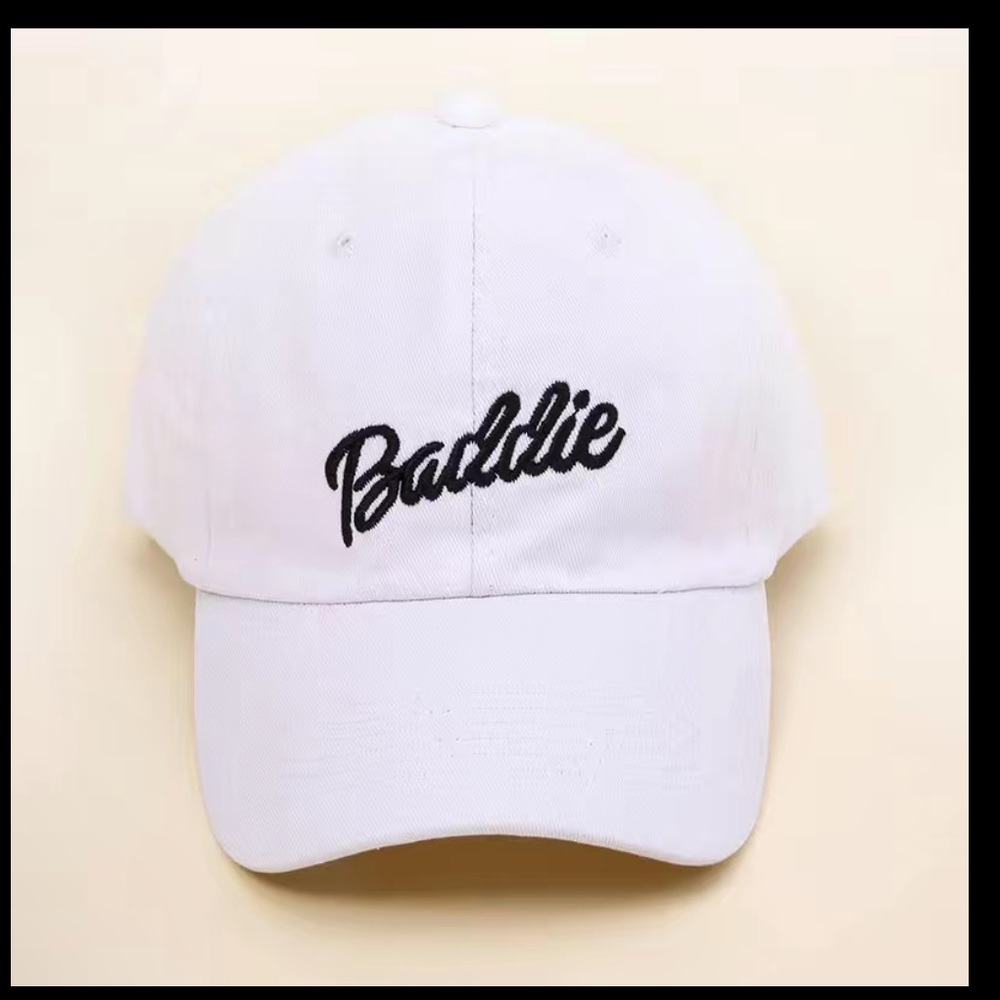 Alphabet Baseball Cap Adjustable Cap Hat Distress… - image 2